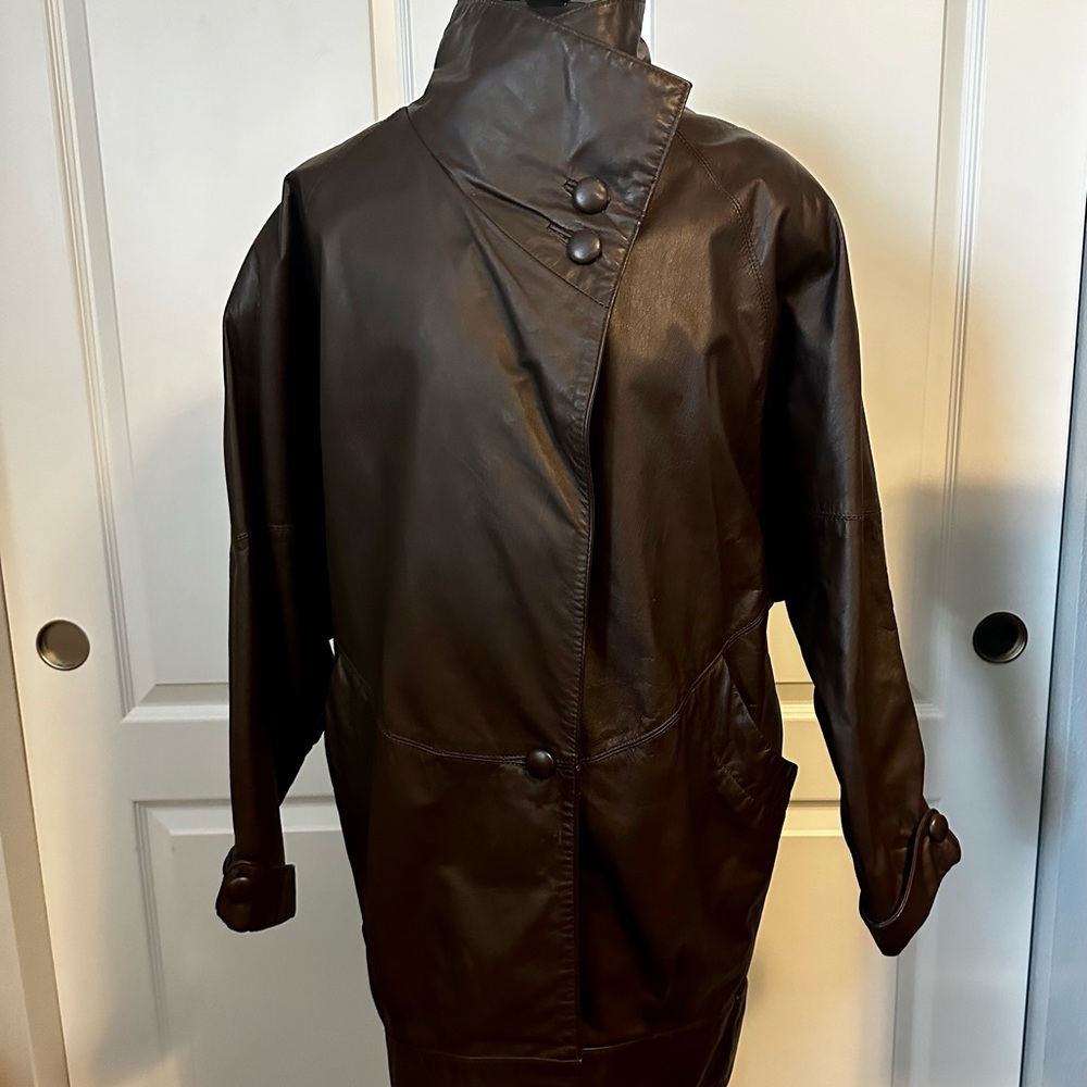 Lowell & Whitney 1980’s Vintage Leather Jacket